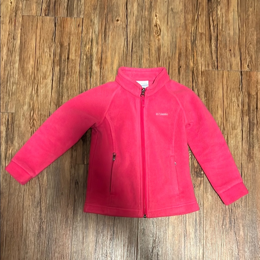 Columbia Pink Fleece Jacket